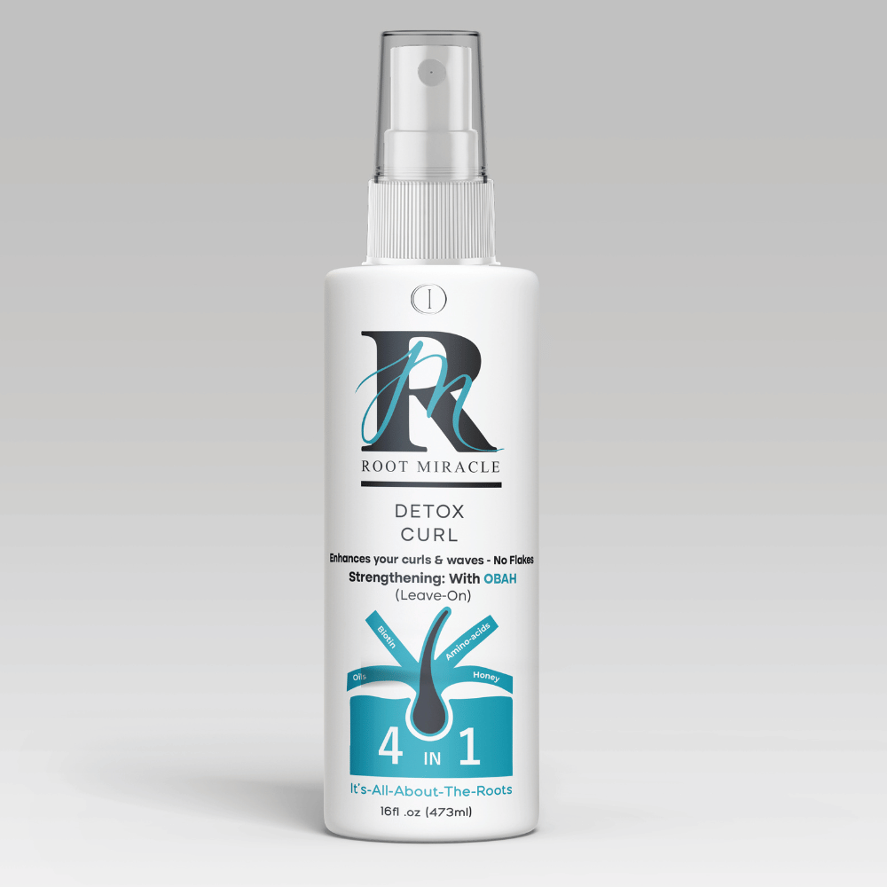 Root Miracle Detox Curl Leave-In Curl Revival with OBAH Complex for curl hydration and UV protection