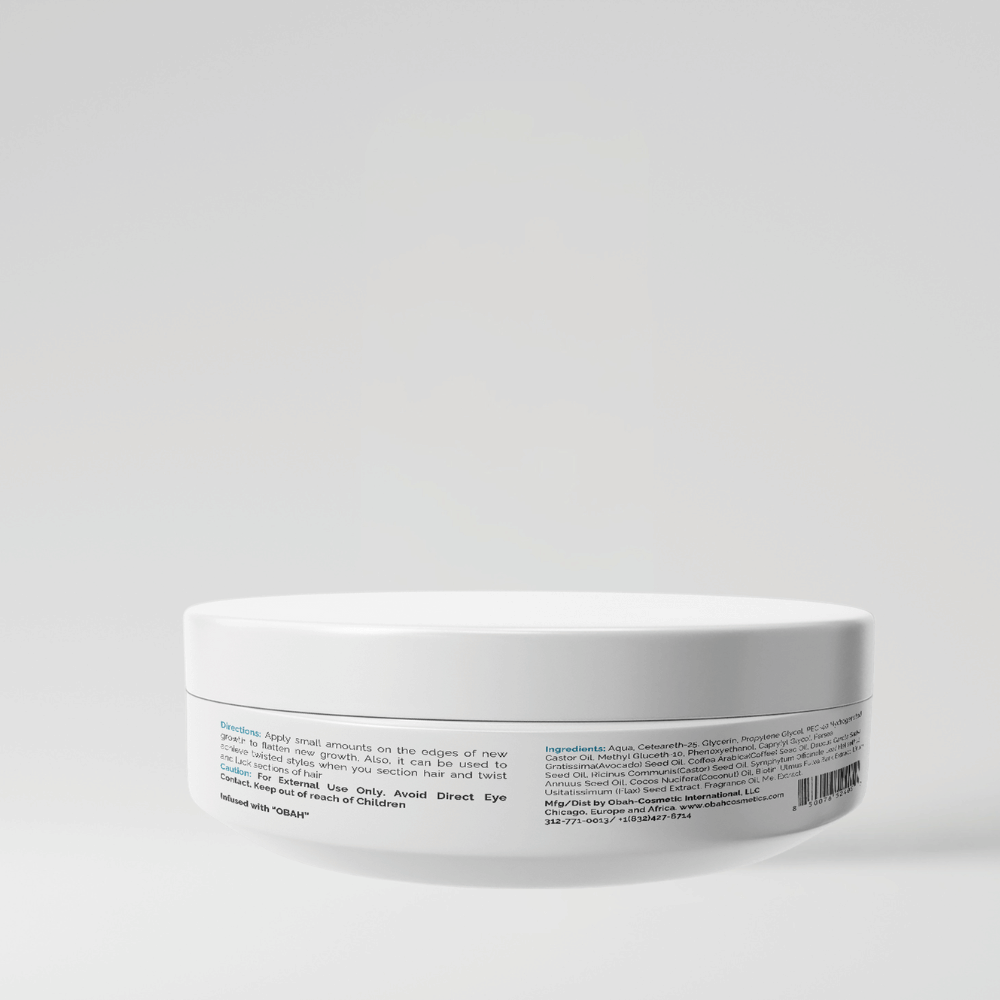 Root Miracle Twist & Edge Luck Gel Edge Control with OBAH Complex for smooth edges and styling